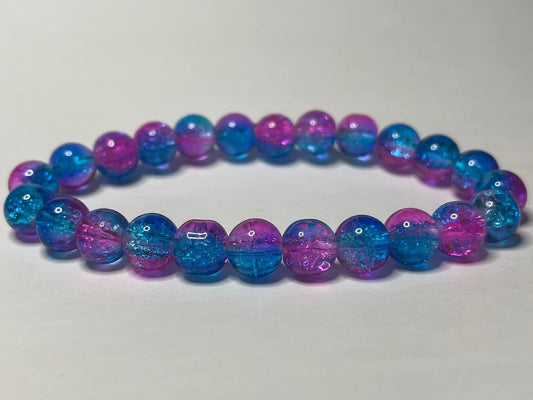 Blue and Purple bracelet