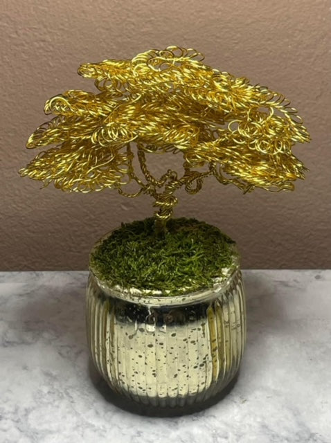 Gold Wire Tree