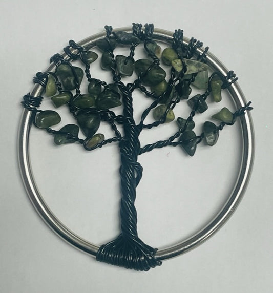 Green - Small Tree of Life Wreath