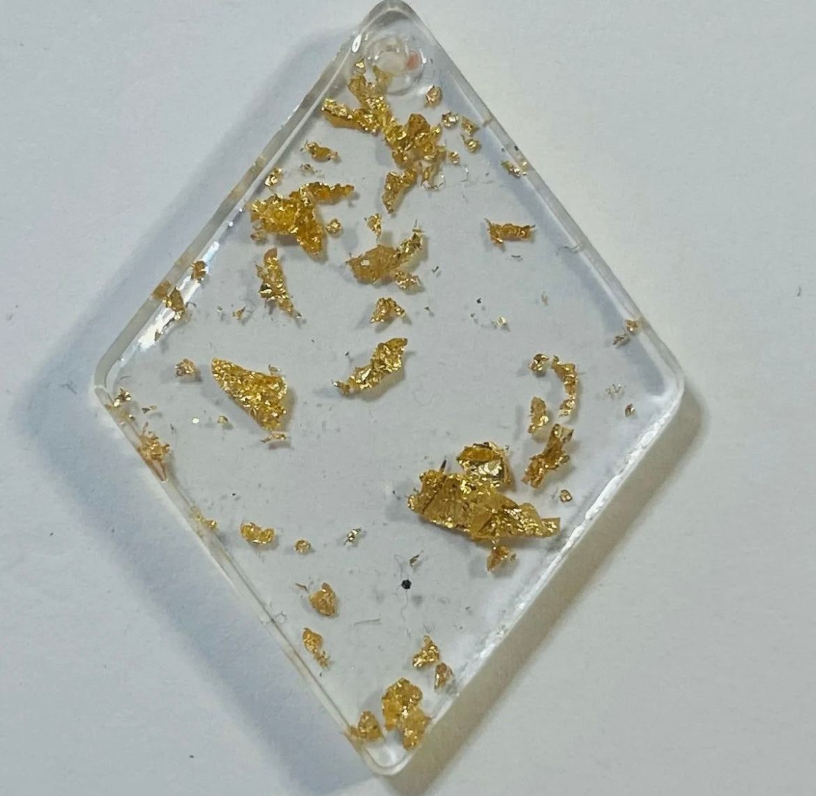 Gold Flake Pendants