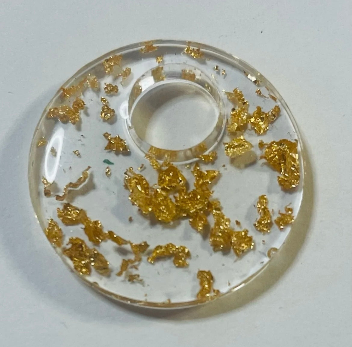 Gold Flake Pendants