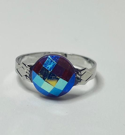 Blue/Purple Resizable Ring