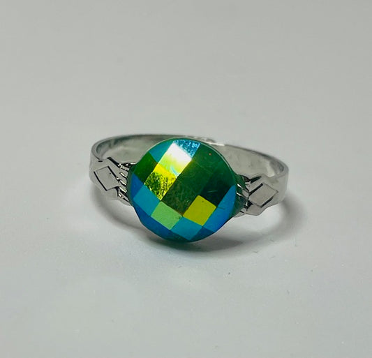 Green Resizable Ring