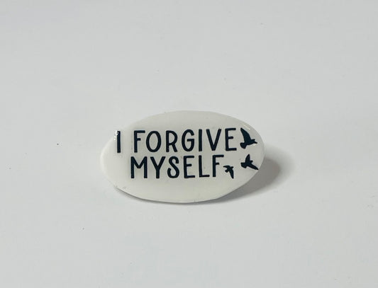 "I forgive myself" Mental Health Pin