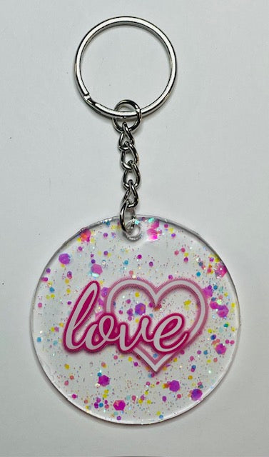 "Love" Keychain