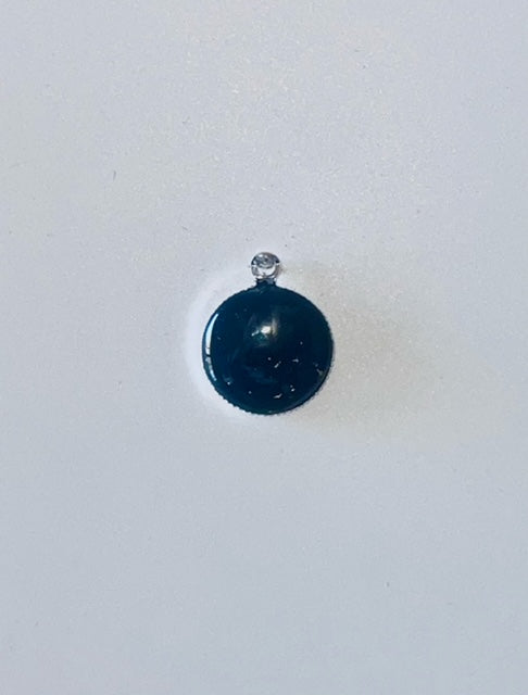 Glitter Necklace Charm/Pendant