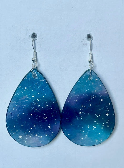 Galaxy Dangle Earrings