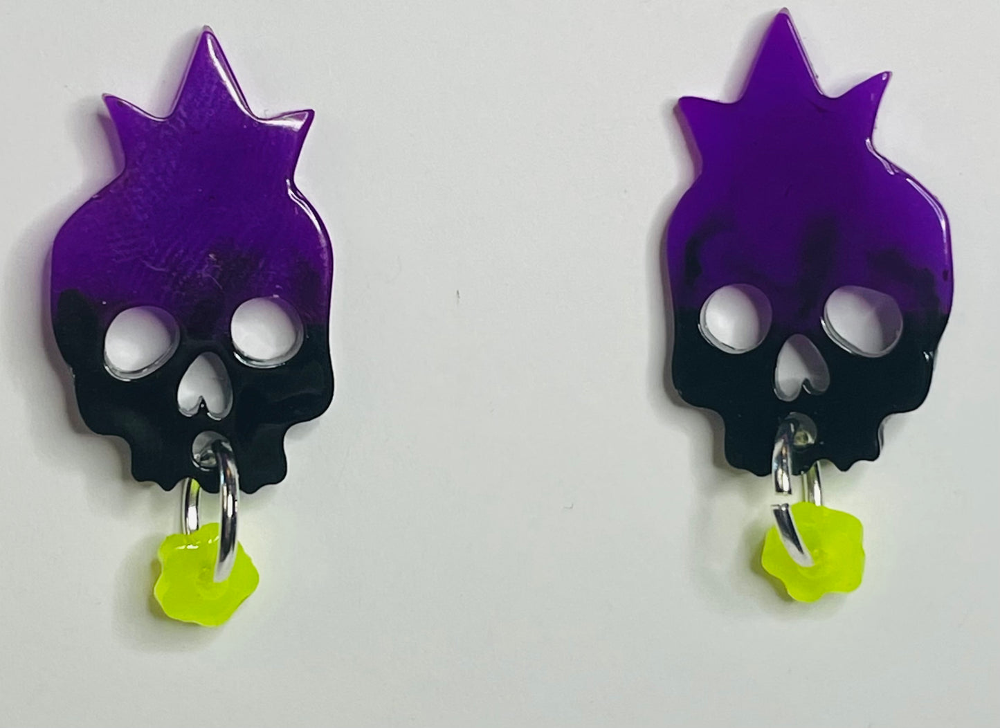 Skull Crown Stud Earrings